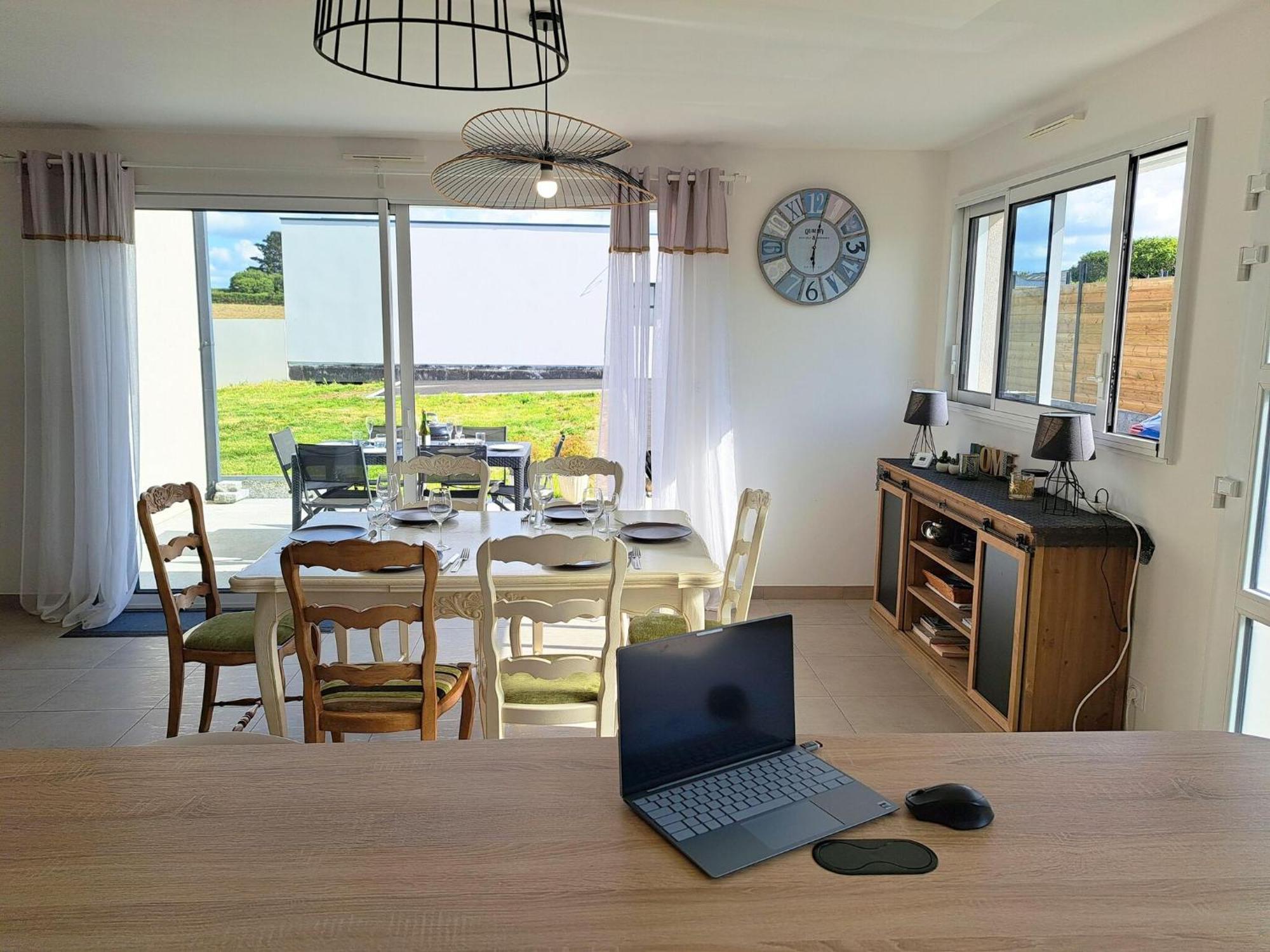 Single Storey Holiday Home In Cléder מראה חיצוני תמונה